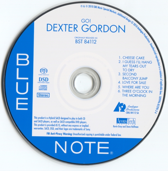 Dexter Gordon - Dexter Calling 1961/2015 HDTracks IsraBox